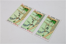 Thirteen (13) Churchmans Can You Beat Bogey at St. Andrews Tobacco Golf Cards
