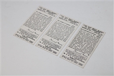 Thirteen (13) Churchmans Can You Beat Bogey at St. Andrews Tobacco Golf Cards