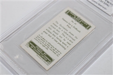 Four (4) 1925 Imperial Tobacco How To Play Golf Cards BVG