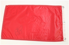 Rickie Fowler Signed 2008 US Open Torrey Pines Red Flag JSA ALOA
