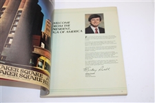 Dan Pohl Signed 1986 NEC World Series of Golf at Firestone CC Program JSA ALOA