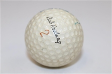 Bob Rosburg Signed Bob Rosburg Logo 2 Golf Ball JSA ALOA