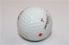 Jay Siegel Signed Titleist Tour Balata 90 Personal Used 4 Golf Ball JSA ALOA