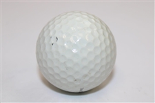 Jay Siegel Signed Titleist Tour Balata 90 Personal Used 4 Golf Ball JSA ALOA