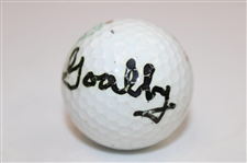 Bob Goalby Signed Slazenger Masters Logo 3 Golf Ball JSA ALOA