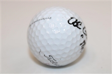 Al Geiberger Signed Titleist Professional 100 3 Golf Ball w/Mr. 59 JSA ALOA