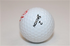 Fuzzy Zoeller Signed Srixon Hi-Brid 2 Golf Ball JSA ALOA