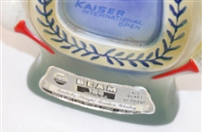 1971 Kaiser International Open Championship Jim Beam Porcelain Decanter