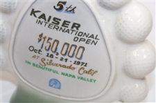 1971 Kaiser International Open Championship Jim Beam Porcelain Decanter