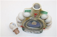 1971 Kaiser International Open Championship Jim Beam Porcelain Decanter