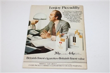 David Graham Signed 1976 Piccadilly World Match Play at Wentworth GC Program JSA ALOA