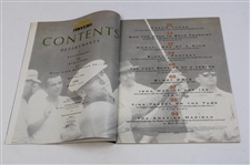 Willie Mays Signed 1992 Sports Illustrated Magazine - Fall BAS #AC89168