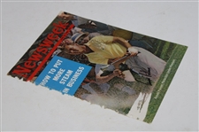 Arnold Palmer Signed 1962 Newsweek Cover Only - June JSA ALOA