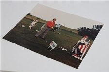 Arnold Palmer Signed Ryder Cup Team USA Practice Range 11x14 Photo JSA ALOA