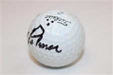 Arnold Palmer Signed Used Titleist 2 Logo Golf Ball JSA ALOA