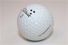 Arnold Palmer Signed Used Titleist 2 Logo Golf Ball JSA ALOA