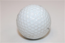 Arnold Palmer Signed Used Titleist 2 Logo Golf Ball JSA ALOA