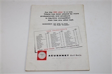 Arnold Palmer Signed 1961 Golf Digest Magazine - February JSA ALOA