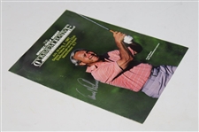 Arnold Palmer Signed 1987 Advertising Page JSA ALOA