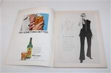 Arnold Palmer Signed 1970 The New Yorker Magazine - April JSA ALOA