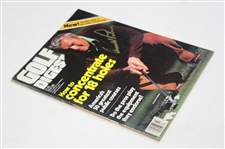 Arnold Palmer Signed 1981 Sports Illustrated Magazine - March JSA ALOA