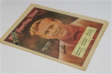 Arnold Palmer Signed 1970 Sporting News Magazine Newspaper JSA ALOA