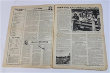 Arnold Palmer Signed 1970 Sporting News Magazine Newspaper JSA ALOA