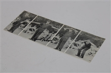 Arnold Palmer Signed 1958 Golf Illustrated Putting Progression Magazine Clipping JSA ALOA