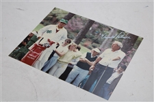 Arnold Palmer Signed Masters Hole No. 17 Nandina Tee Box 8x10 Photo JSA ALOA