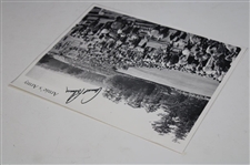 Arnold Palmer Signed Arnies Army Photo JSA ALOA