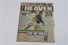 Arnold Palmer Signed 1995 Daily Mirror Magazine - July JSA ALOA