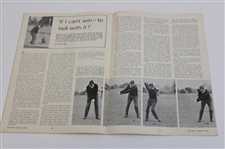 Jack Nicklaus Signed 1966 Golf World Magazine - December JSA ALOA