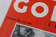 Big 3' Palmer, Nicklaus, Player & Thomson Signed 1963 Golf Illustrated - July Cover Only JSA ALOA