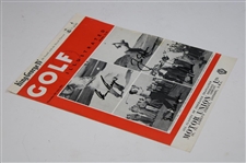 Big 3' Palmer, Nicklaus, Player & Thomson Signed 1963 Golf Illustrated - July Cover Only JSA ALOA