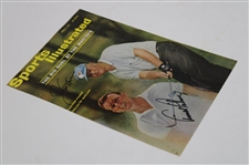 Palmer & Nicklaus Signed 1965 Sports Illustrated Magazine Cover Only - April JSA ALOA