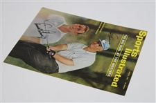 Palmer & Nicklaus Signed 1965 Sports Illustrated Magazine Cover Only - April JSA ALOA