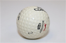 Gary Player Signed Slazenger B51 2 Golf Ball JSA ALOA