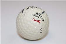 Gary Player Signed Slazenger B51 2 Golf Ball JSA ALOA