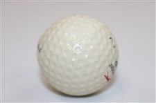 Gary Player Signed Slazenger B51 2 Golf Ball JSA ALOA