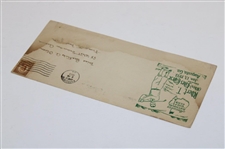 1933 Augusta National Golf Club 'Bobby Jones Course Opening' Envelope - Green
