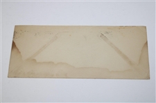 1933 Augusta National Golf Club 'Bobby Jones Course Opening' Envelope - Green