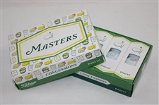 Masters Tournament Concessions Titleist Pro V1 Dozen Golf Balls In Original Box