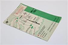 1965 Masters Tournament Spectator Guide - Jack Nicklaus Winner