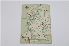 1965 Masters Tournament Spectator Guide - Jack Nicklaus Winner