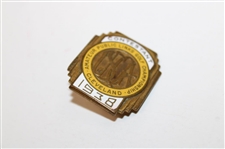 1938 US Amateur Public Links Golf Championship in Cleveland Contestant Badge