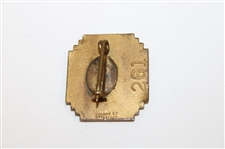 1938 US Amateur Public Links Golf Championship in Cleveland Contestant Badge