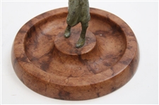 Vintage Post-Swing Golfer Ash Tray