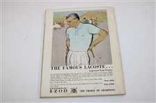 1960 PGA Championship at Firestone CC Official Program w/Pairing Sheets