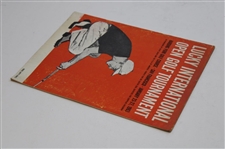 1963 Lucky International Open Golf Tournament at Harding Park Program - Jack Burke Jr. Winner