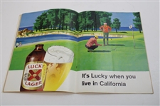 1963 Lucky International Open Golf Tournament at Harding Park Program - Jack Burke Jr. Winner